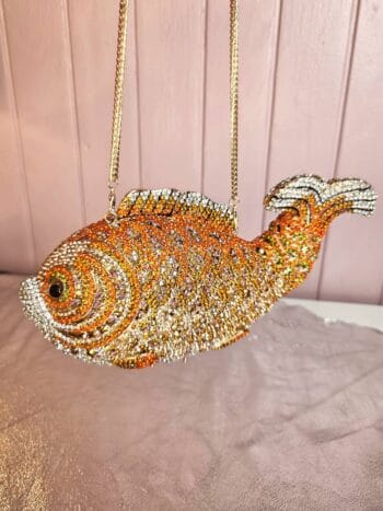 clutch med similisten formet som guldfisk
