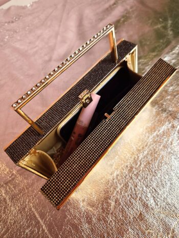 ghettoblaster clutch med similisten sort åben
