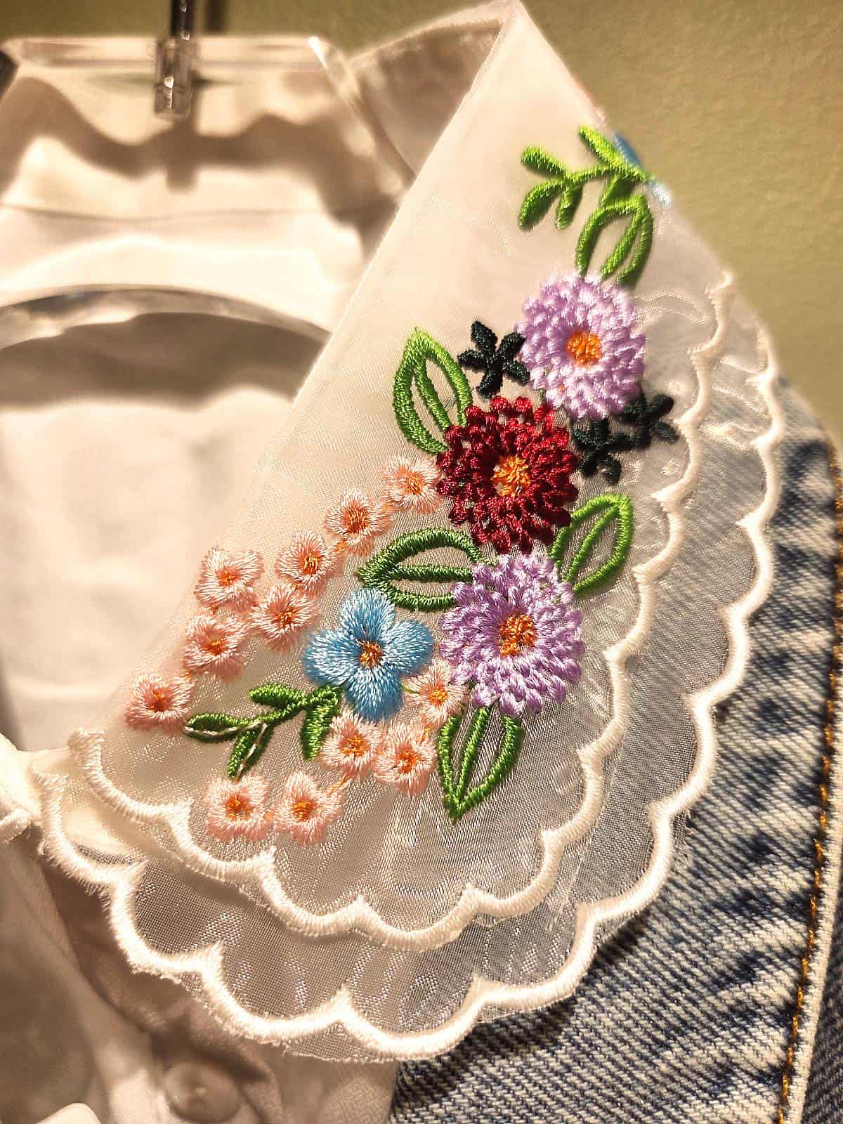 Krave hvid blomster - detaljer