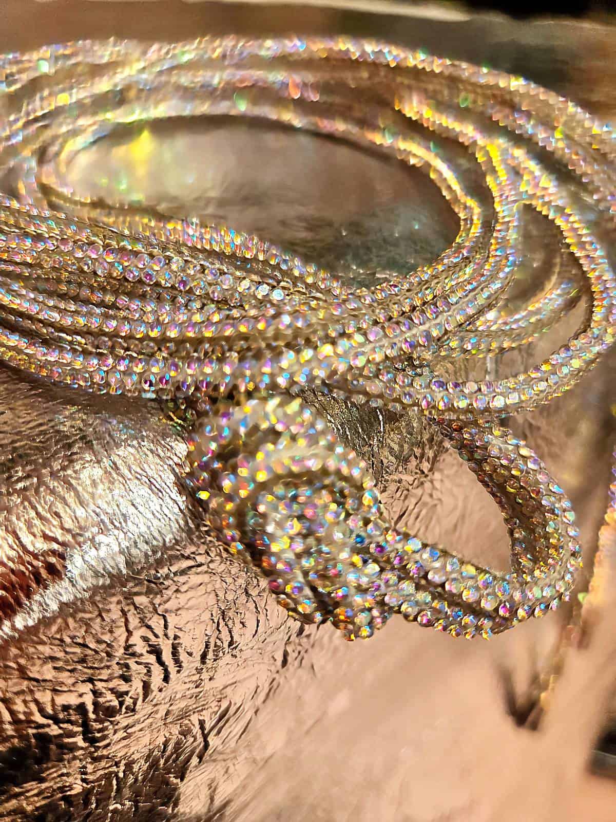 Snørebånd med multifarvede similisten