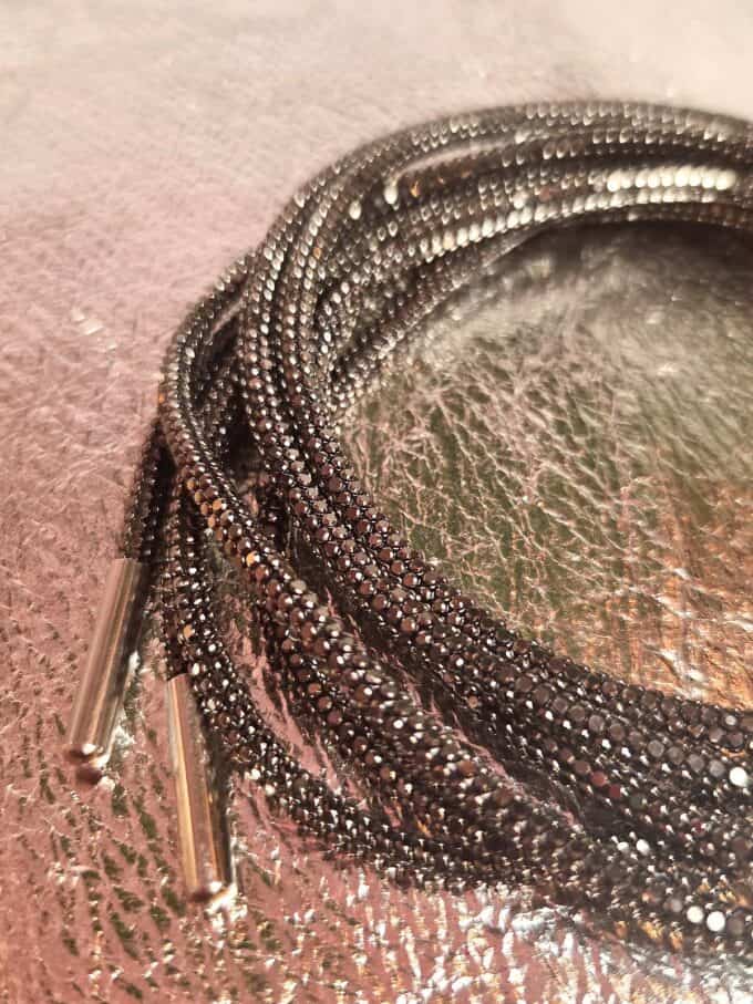 similisnørebånd gunmetal