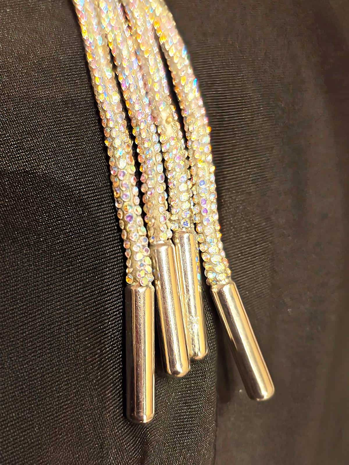 snørebånd multifarvede similisten detaljer