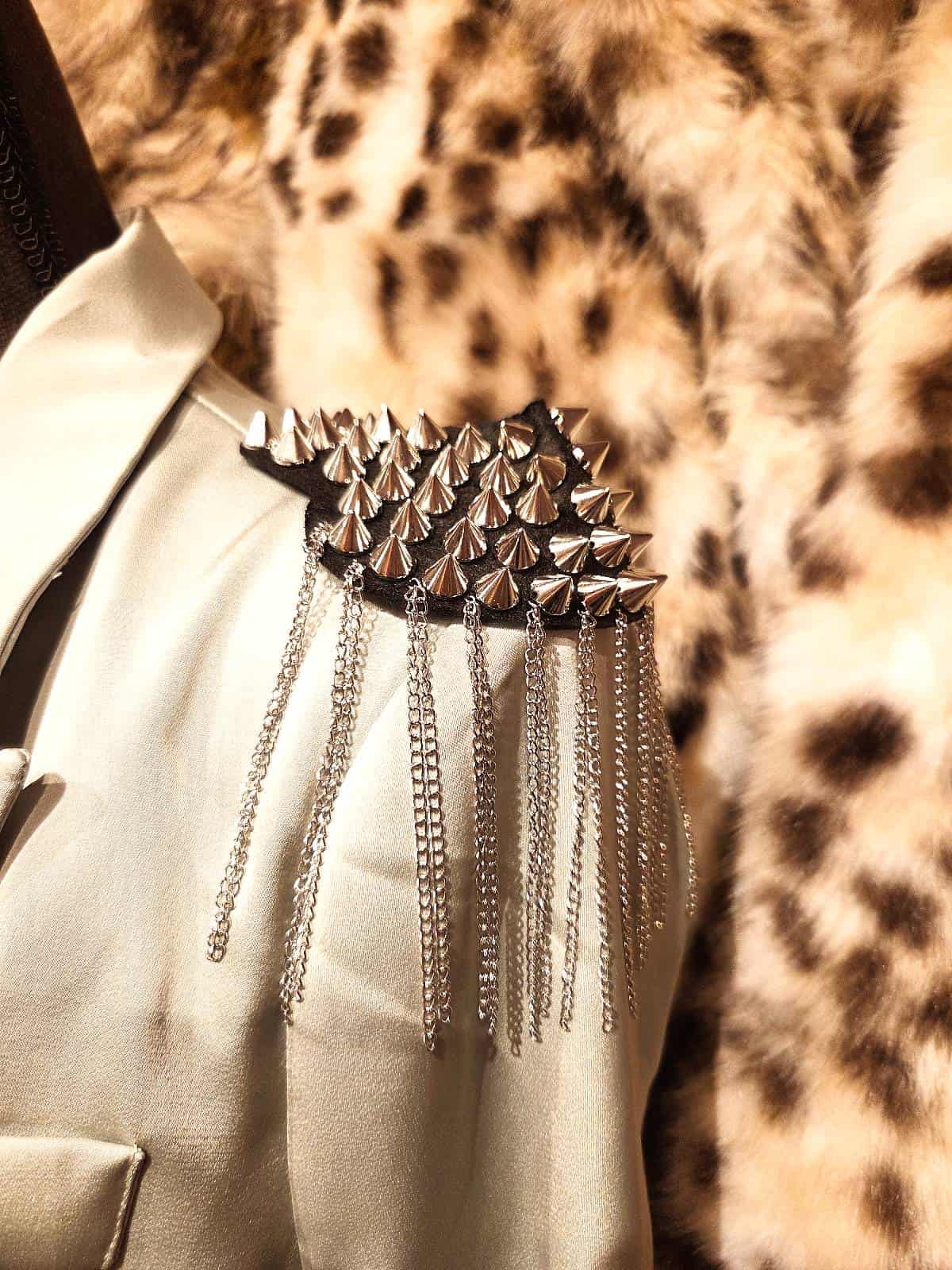 Epauletter nitter sølv detaljer