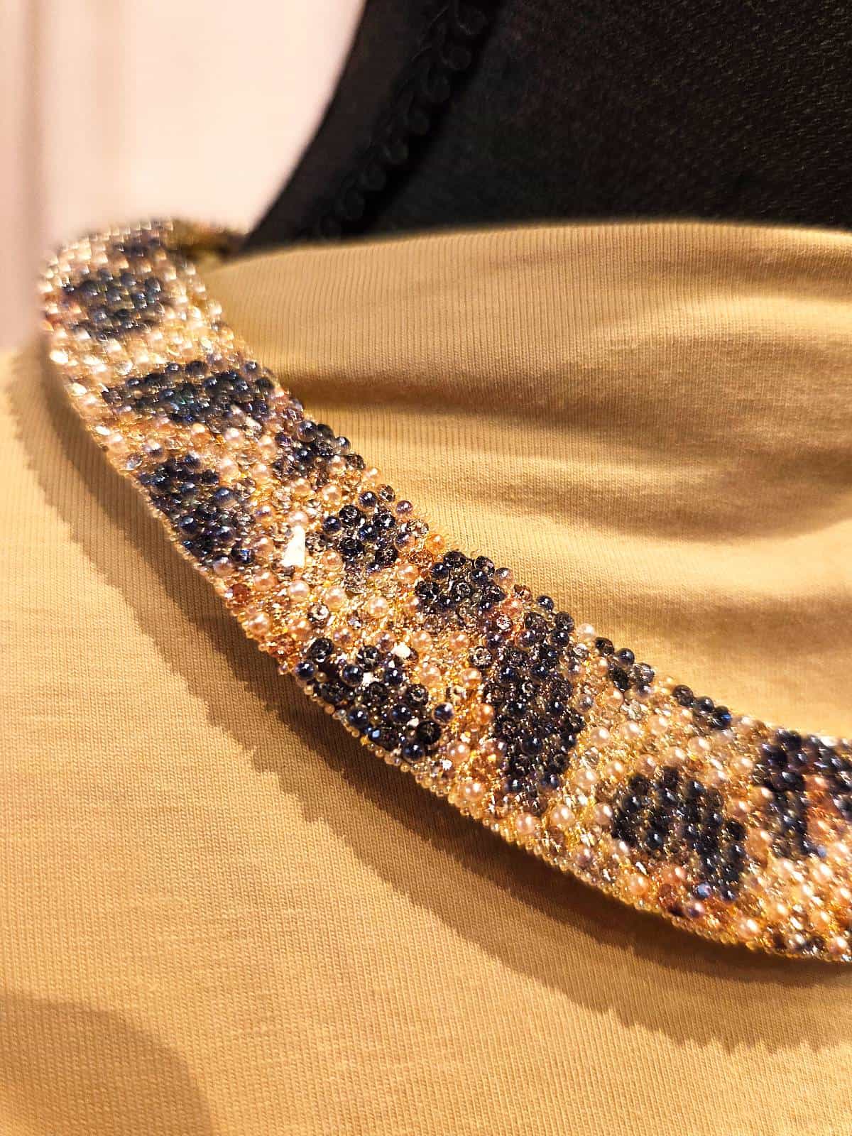 Perlekæde leopard - detaljer