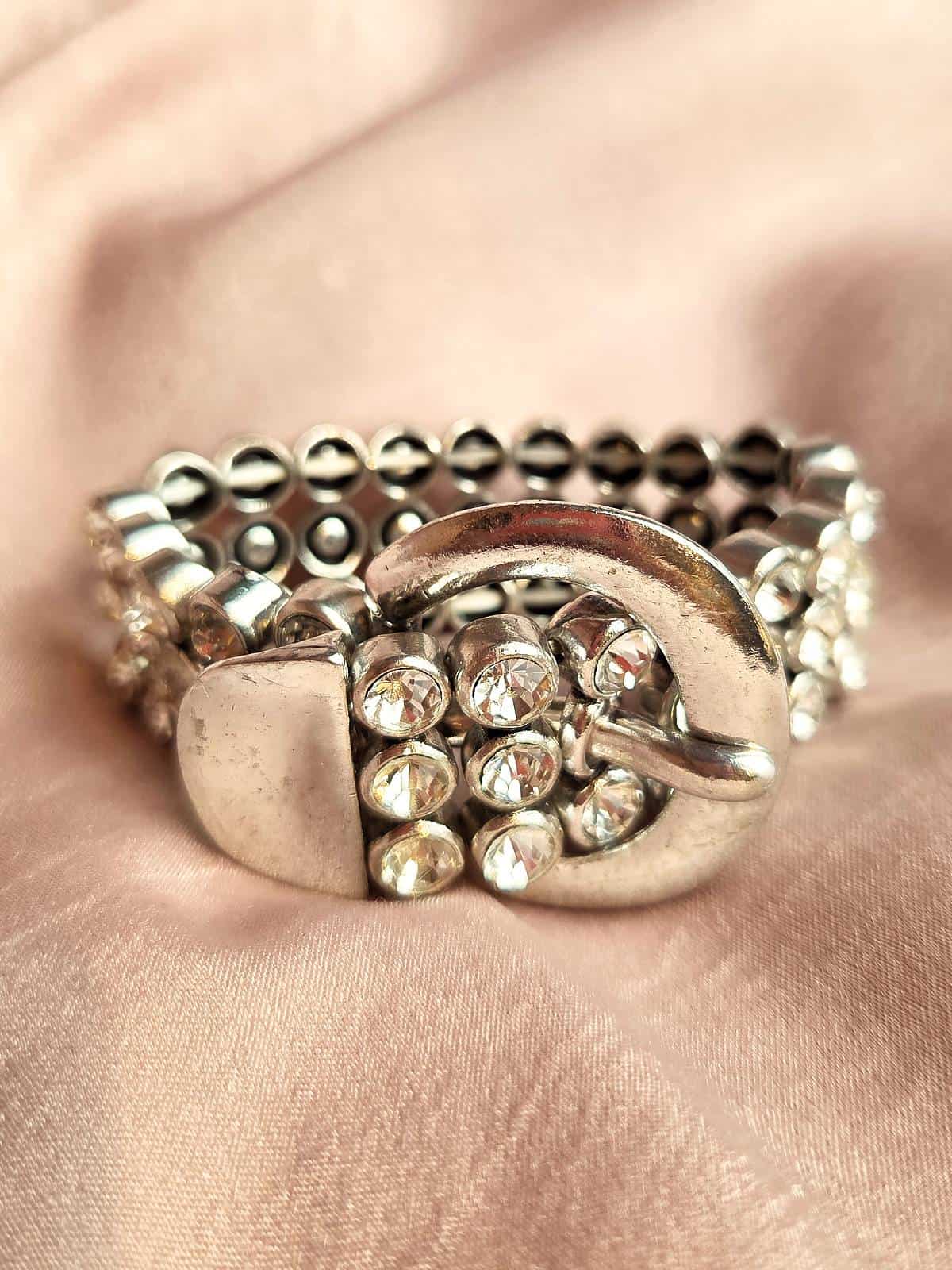 Simili armbånd bælte