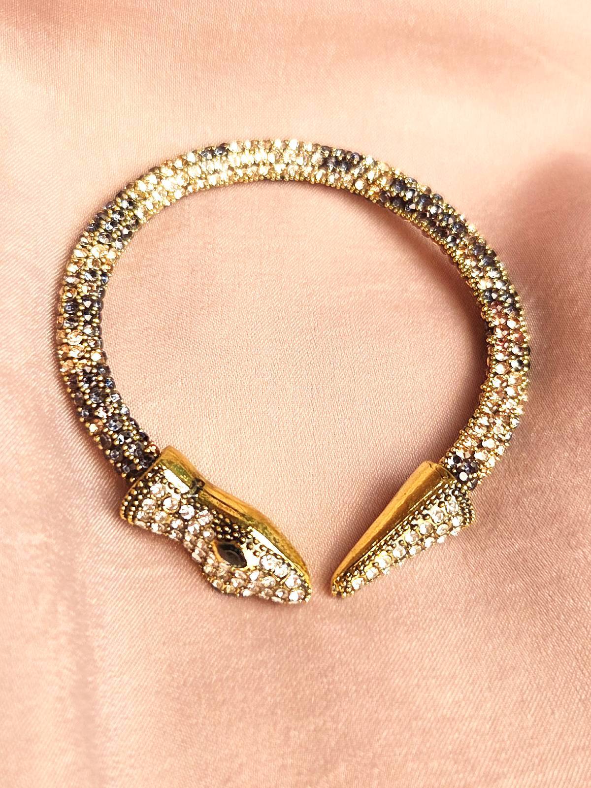 Slangearmbånd leopard - liggende