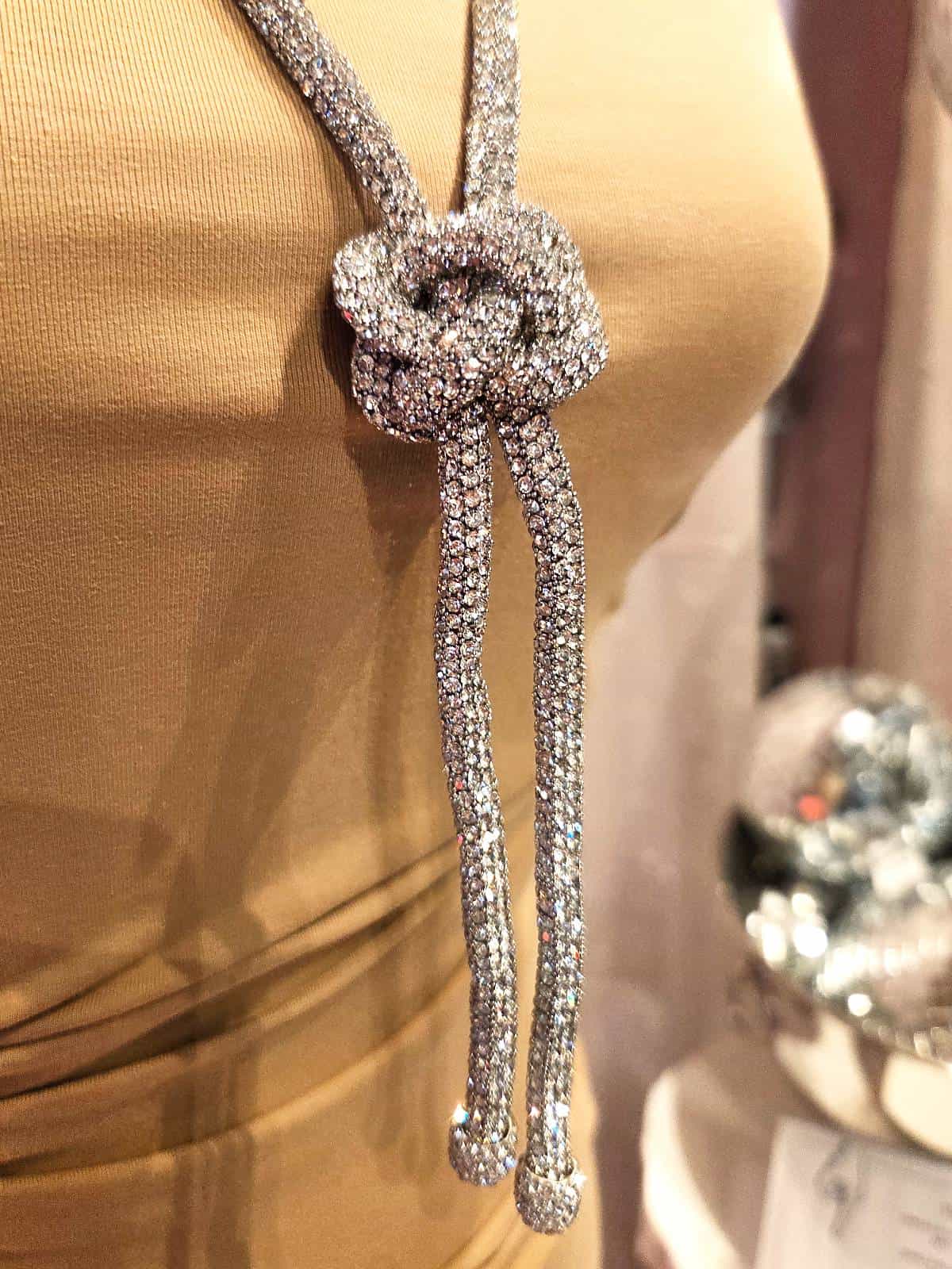 Snørekæde sølv kraftig - detaljer