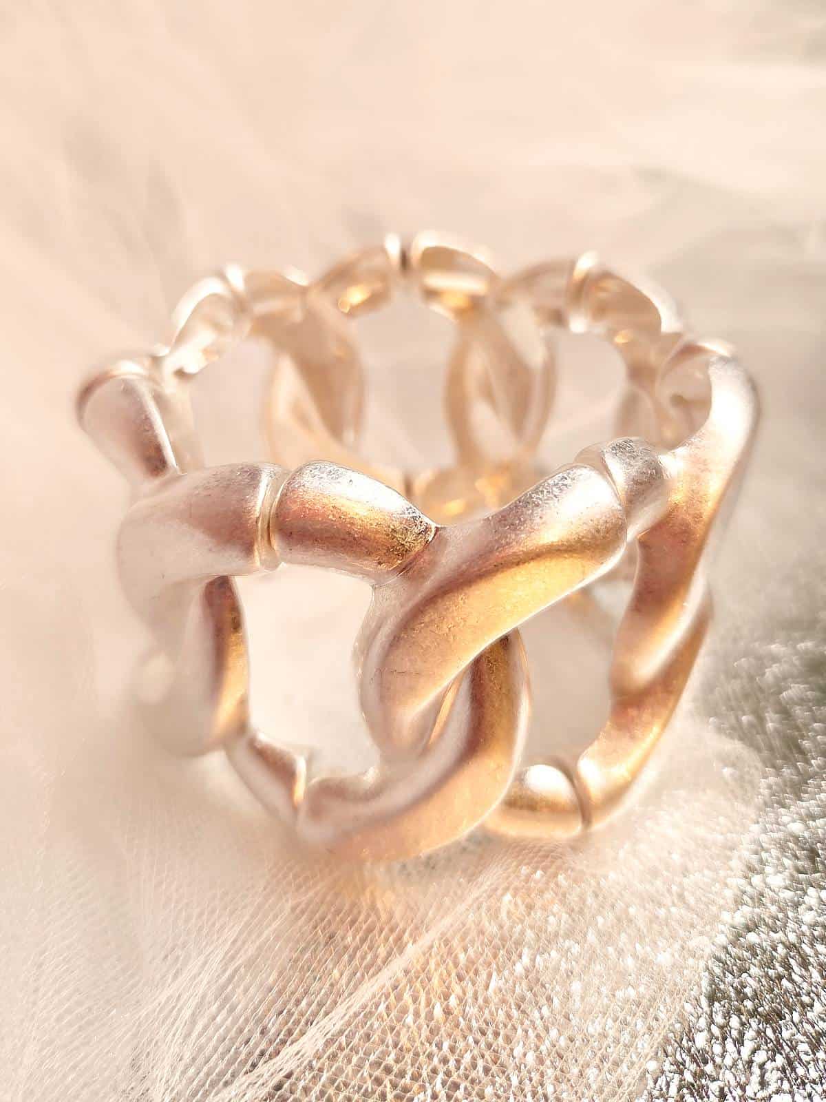 Sølvarmbånd Chunky Kædeled