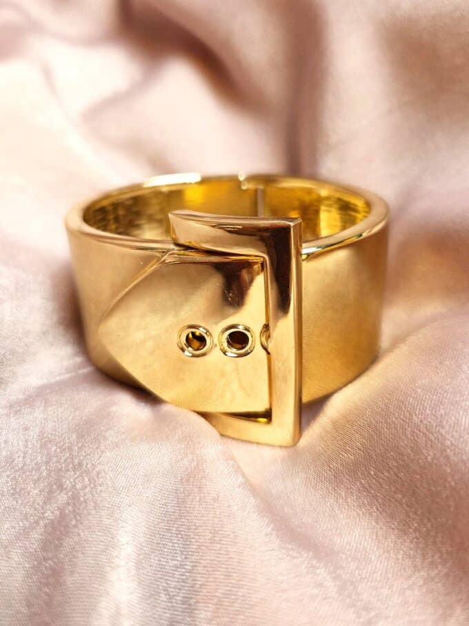 armbånd guld bæltespænde
