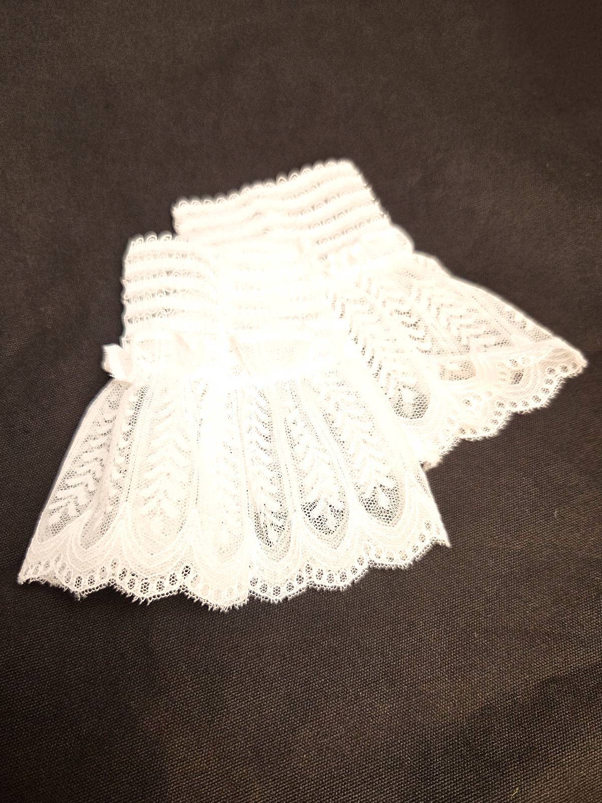 håndledsmanchetter hvide korte