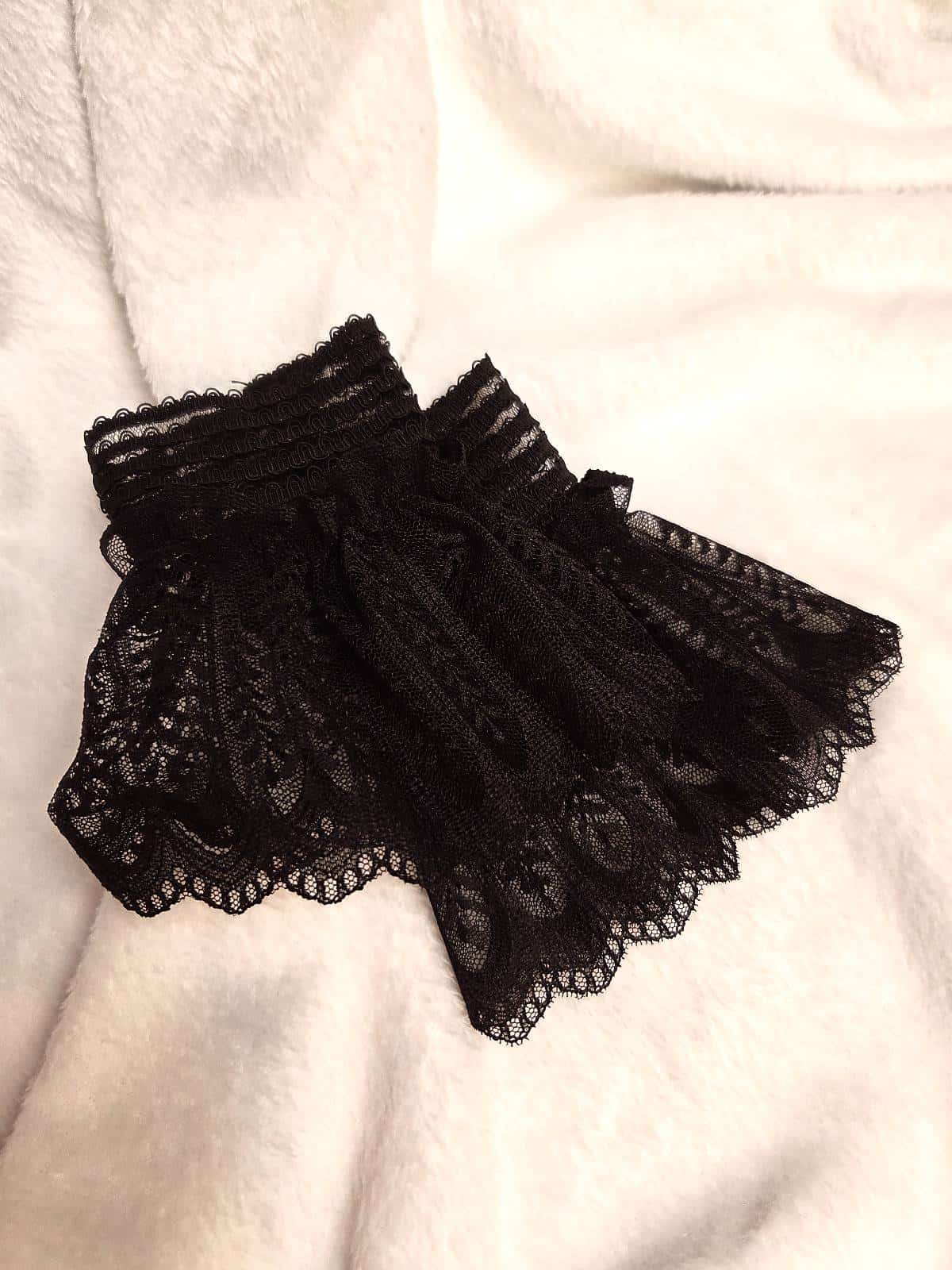 håndledsmanchetter sorte korte