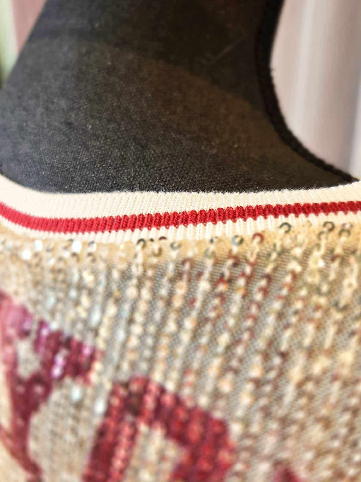 NY palliet tshirt rosa detaljer