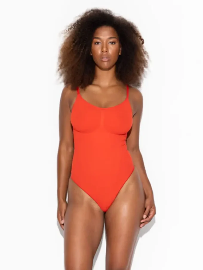 bodysuit rød