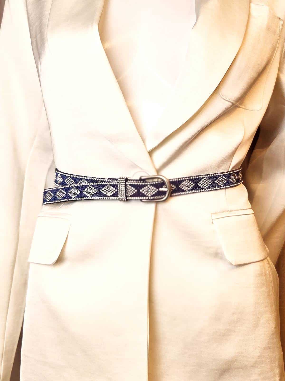 similibælte blå - på gine