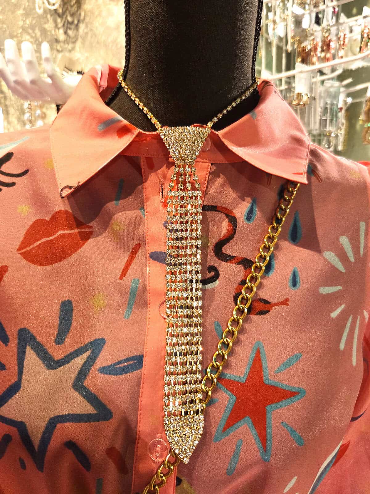 Similislips guld - på gine 2