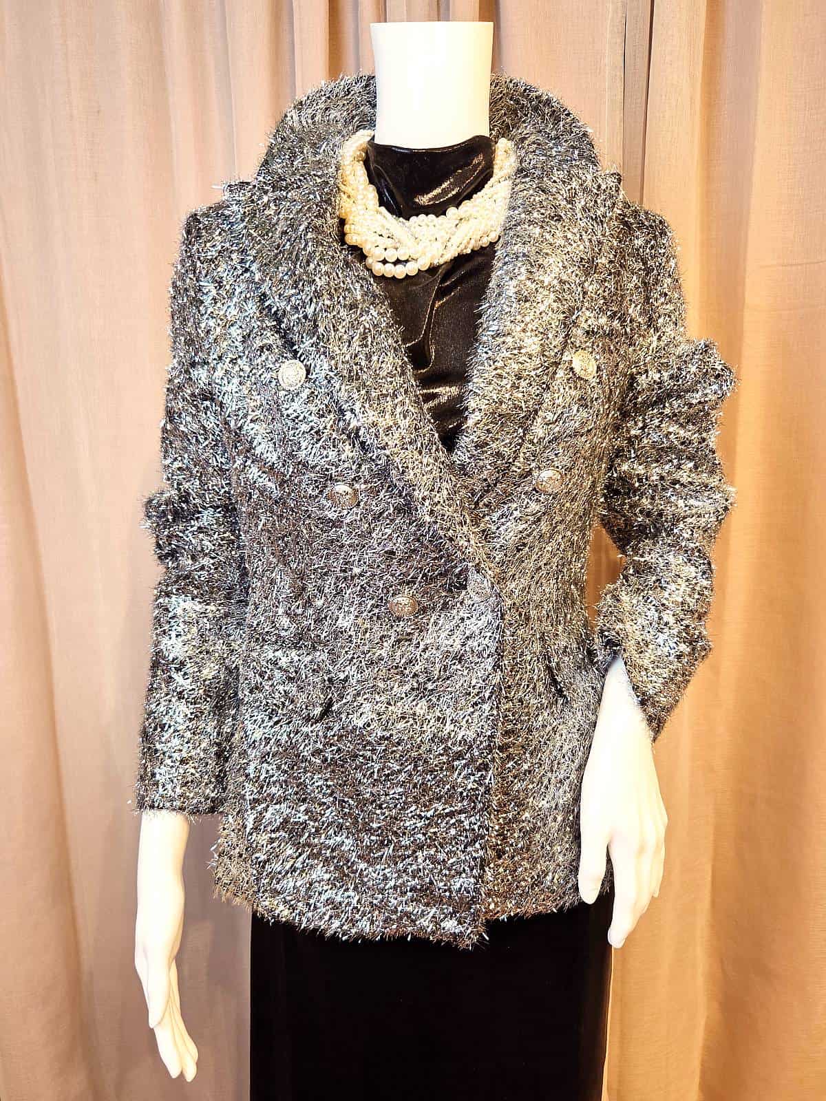 blazer sølv fuzz