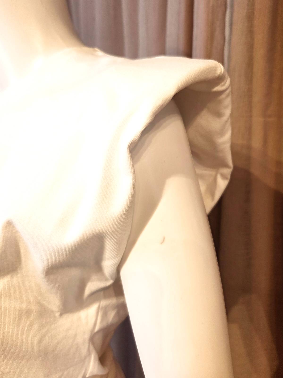 leopard tshirt hvid - ærmer