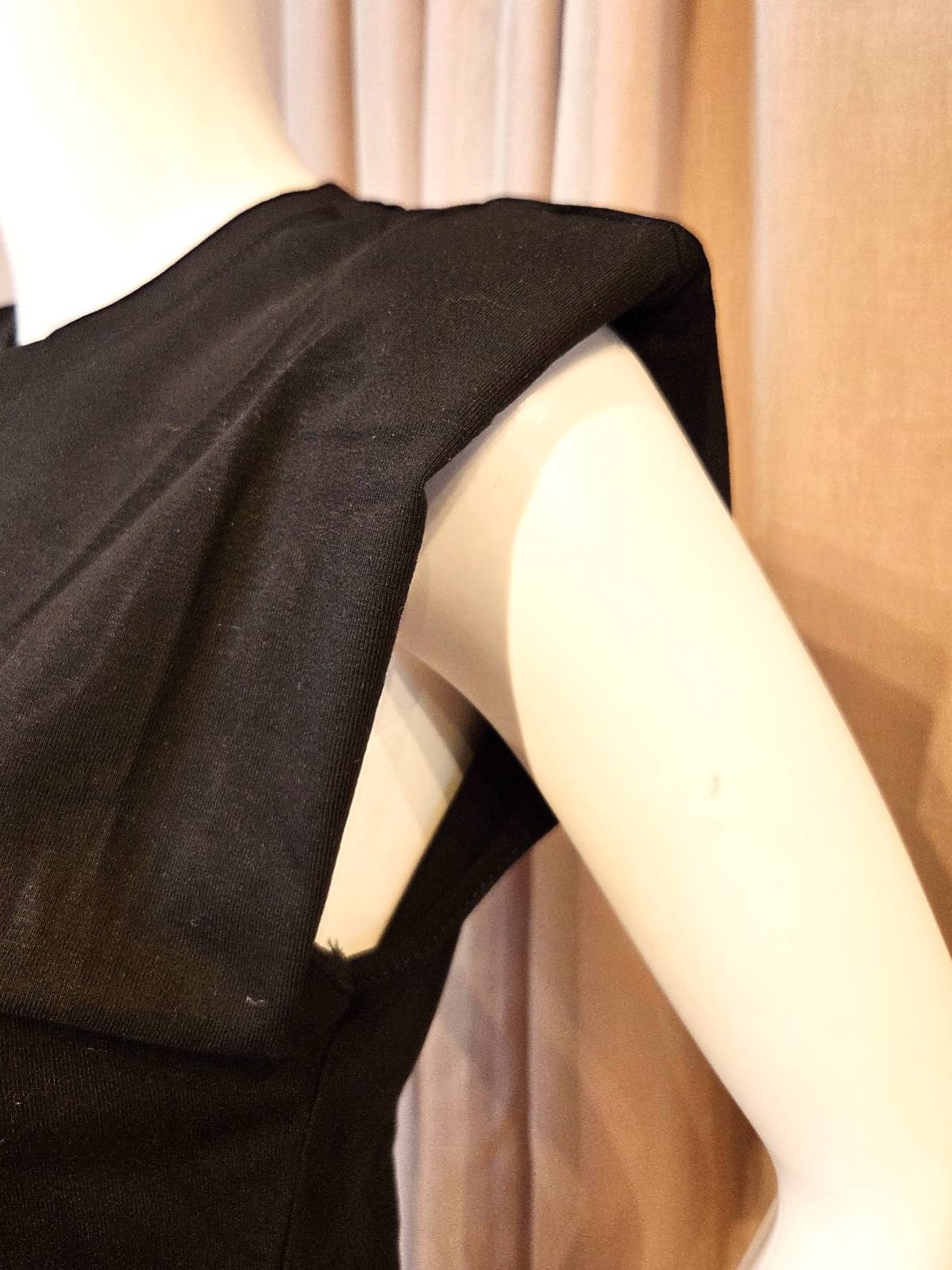 leopard tshirt sort - ærmer