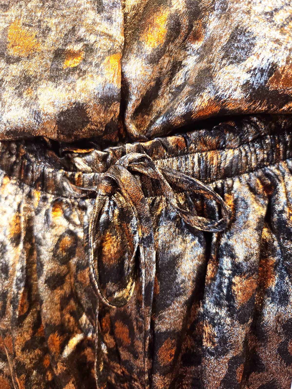 loungesæt leopard mørk - snøre