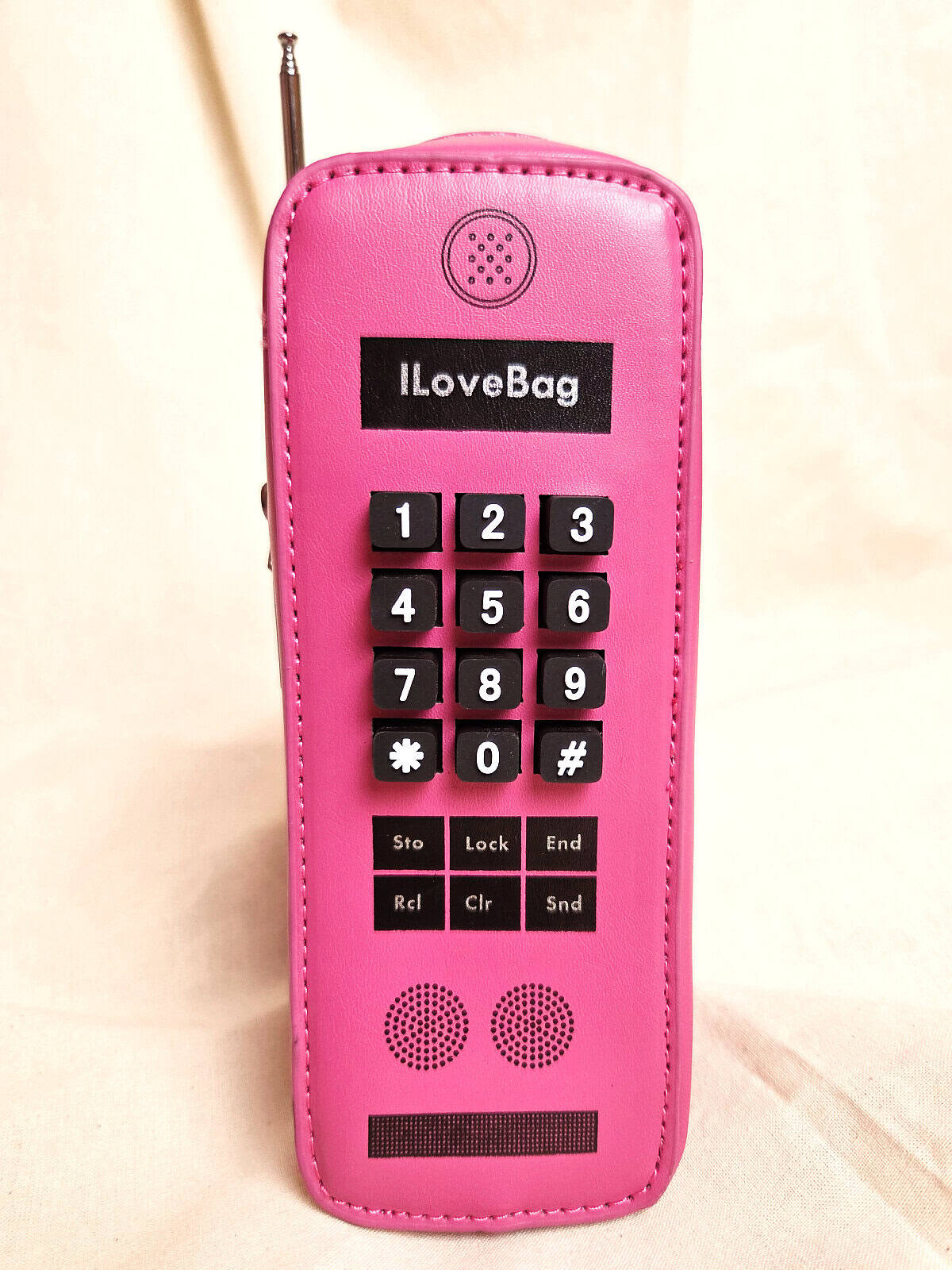 pink mobil taske forfra