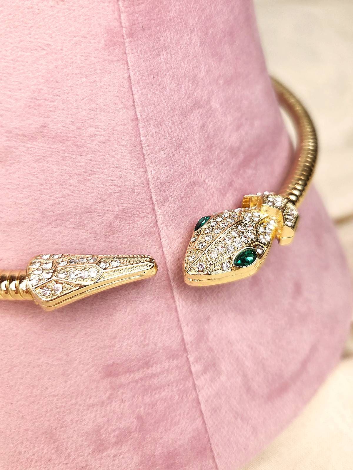 slange choker spiral - detaljer