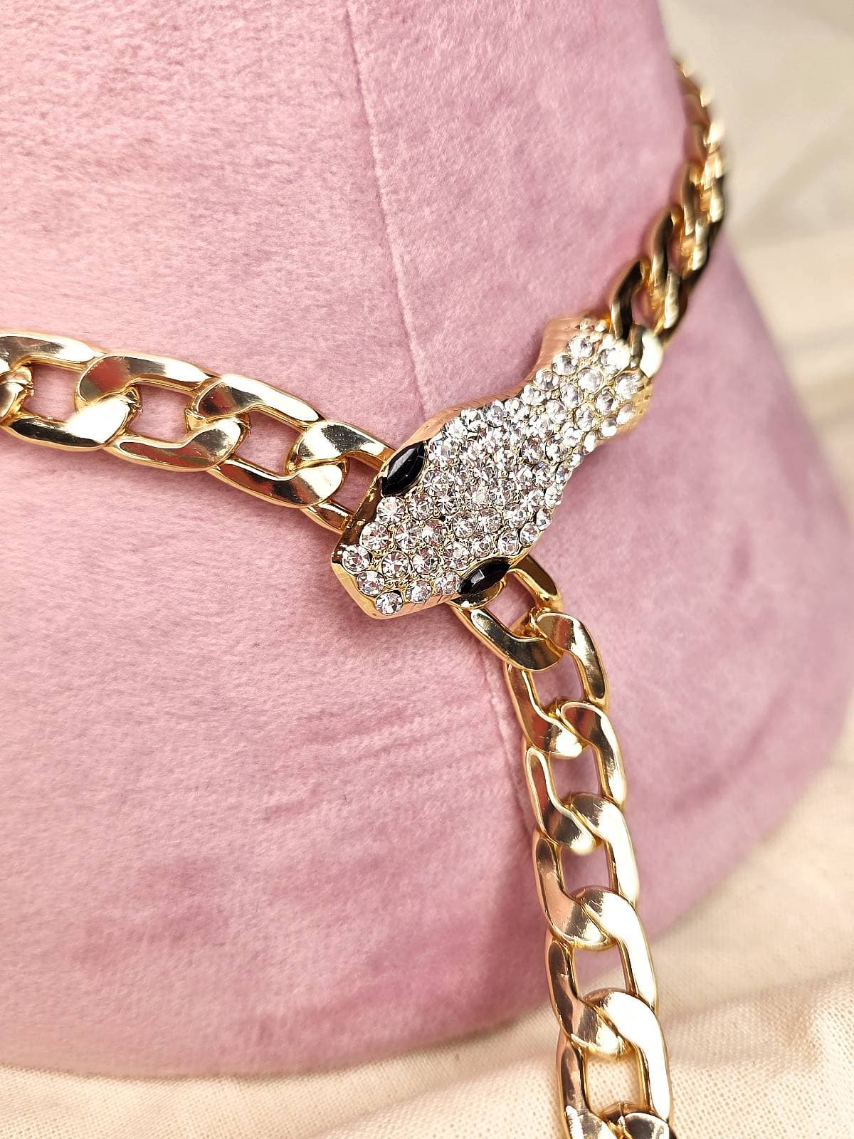 slange halskæde magnet - detaljer