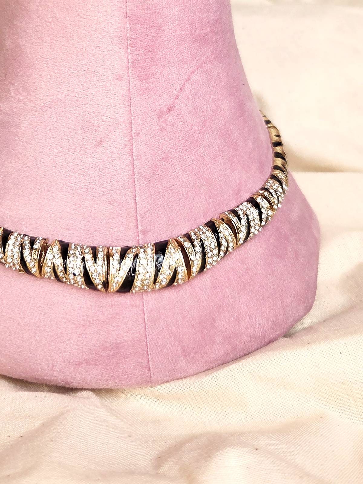 tigerstriber kæde sort - detajler