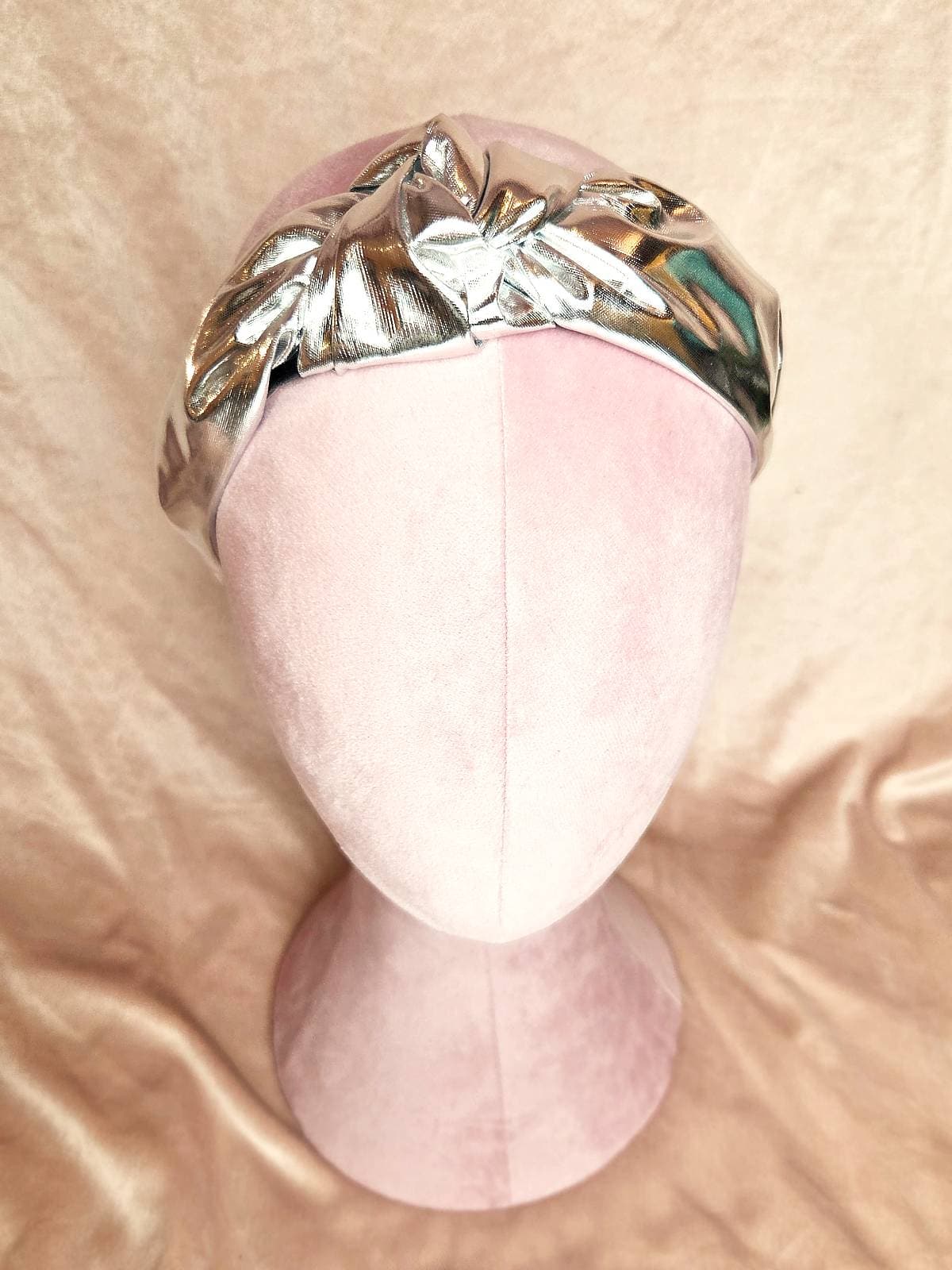 hårbøjle metallic sølv - forfrat