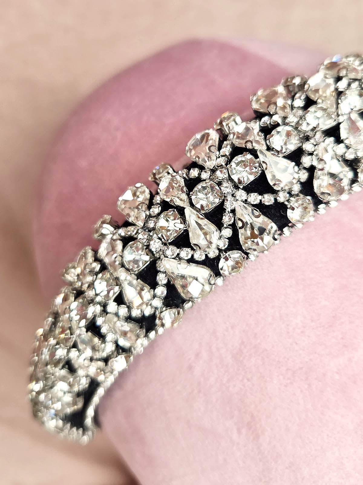 hårbøjle simili dækket - detaljer