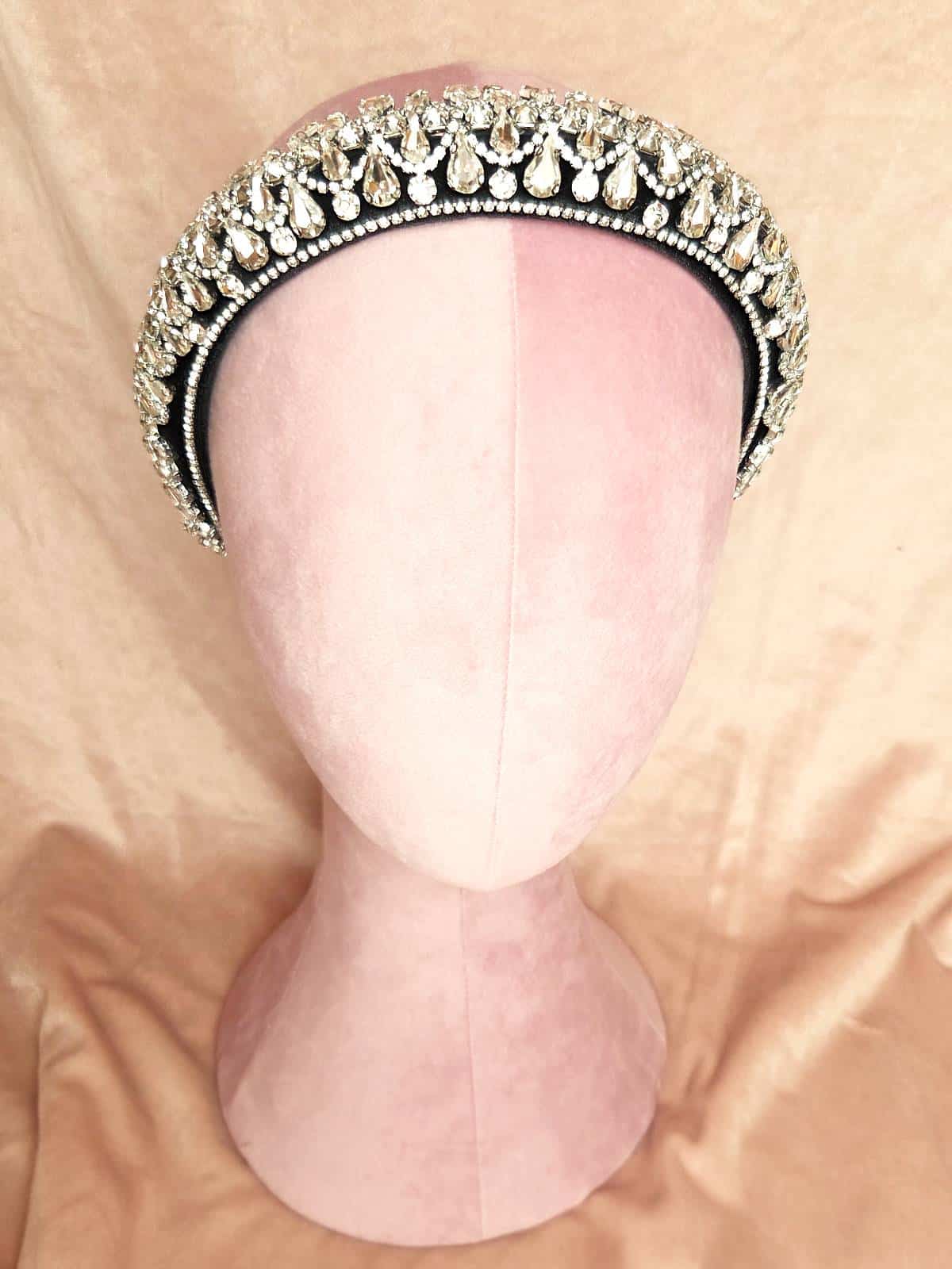 hårbøjle simili dækket - forfra