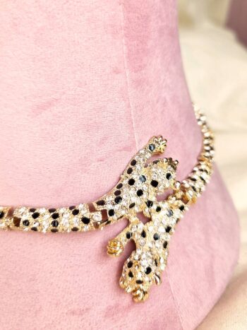 leopard halskæde - detaljer