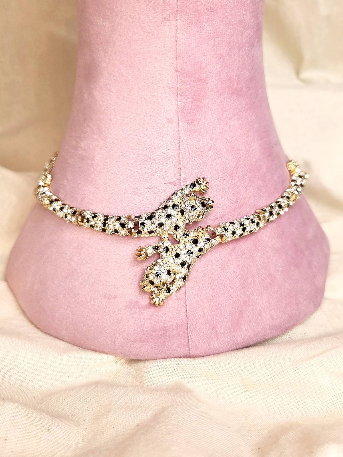 leopard halskæde