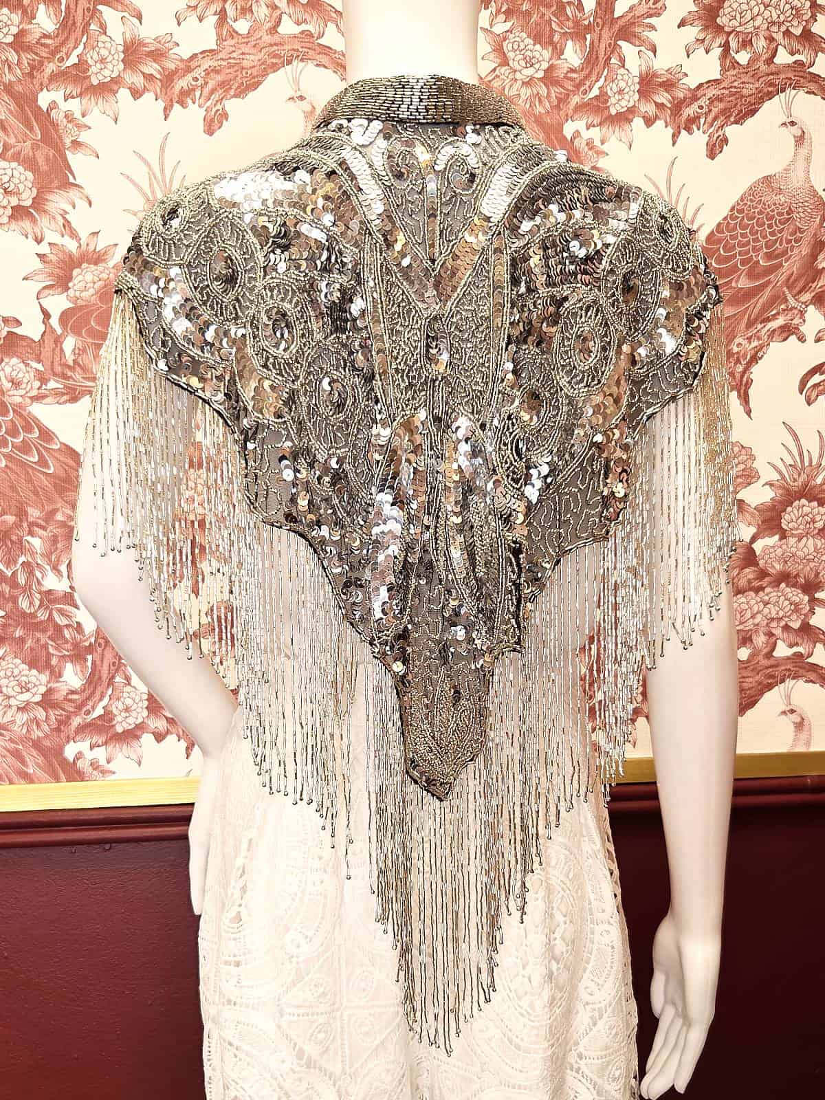 perlekappe sølv model 7