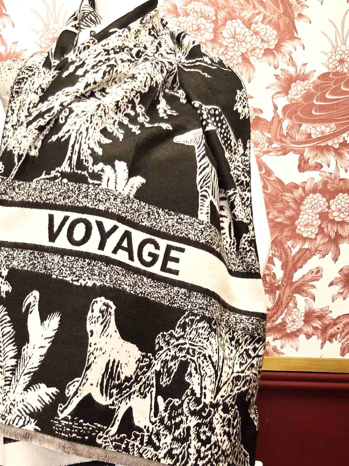 tørklæde jungle - detaljer