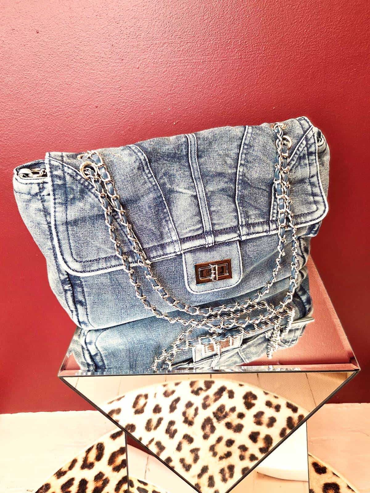 Denimtaske model 1 mørk