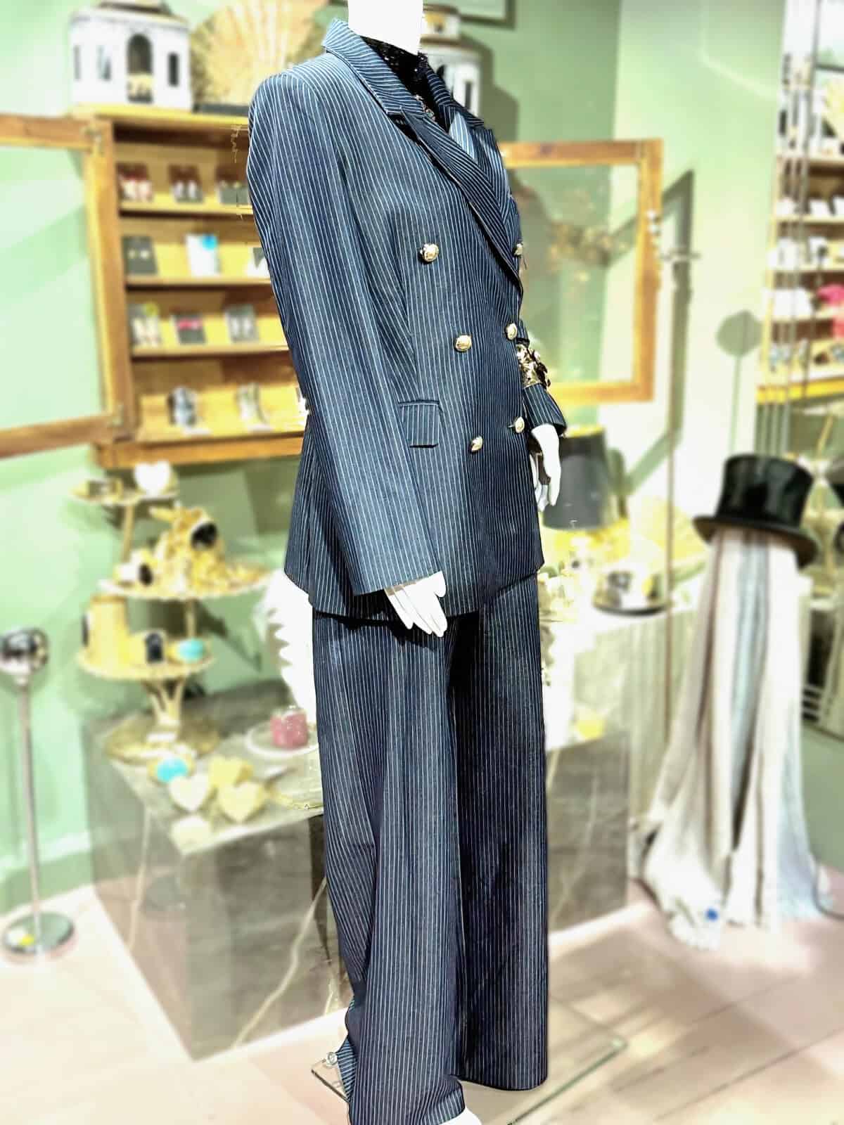 nåletstribet jakkesæt - profil