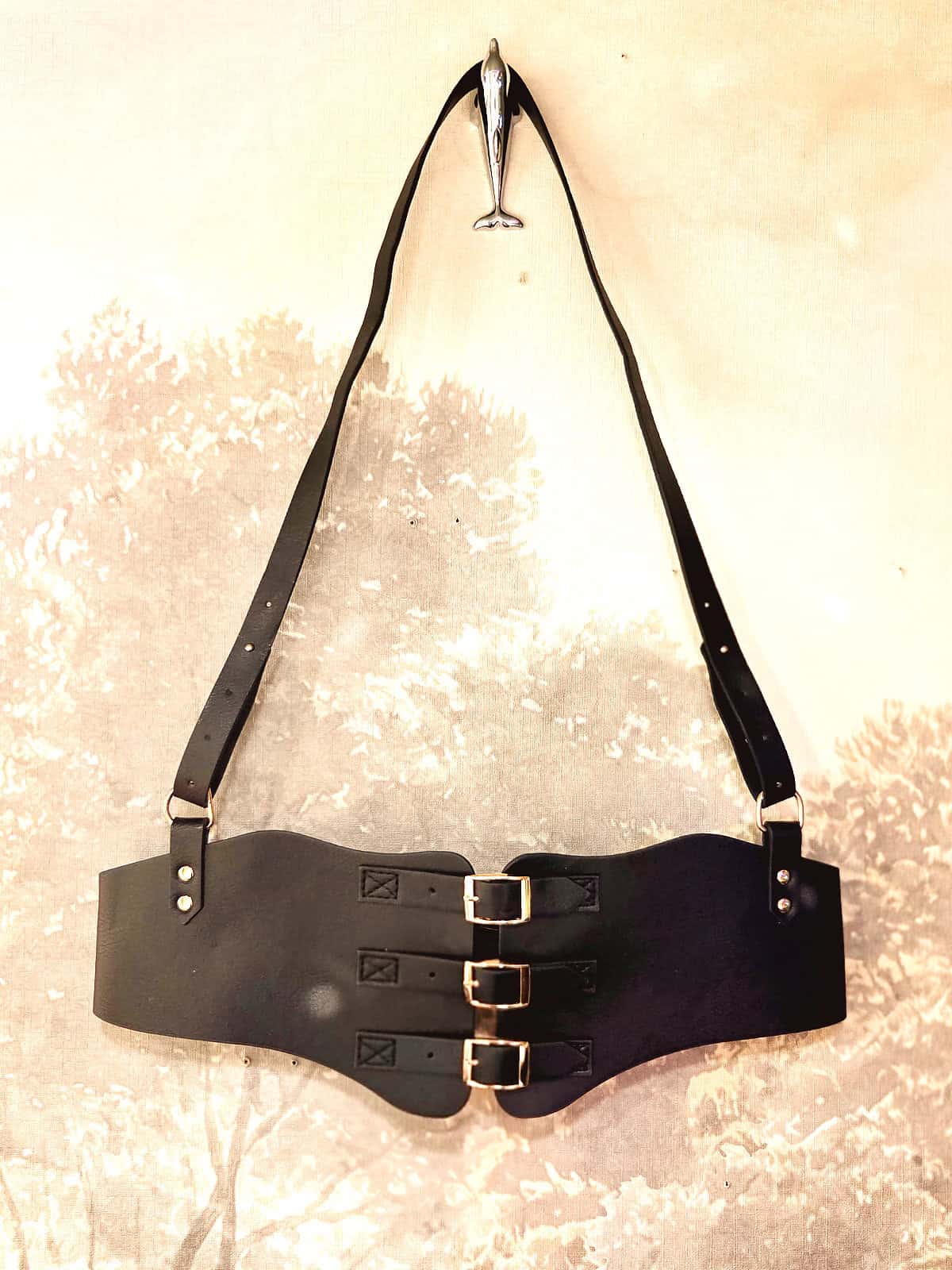 Harness Bælte i Læder til edgy styling.