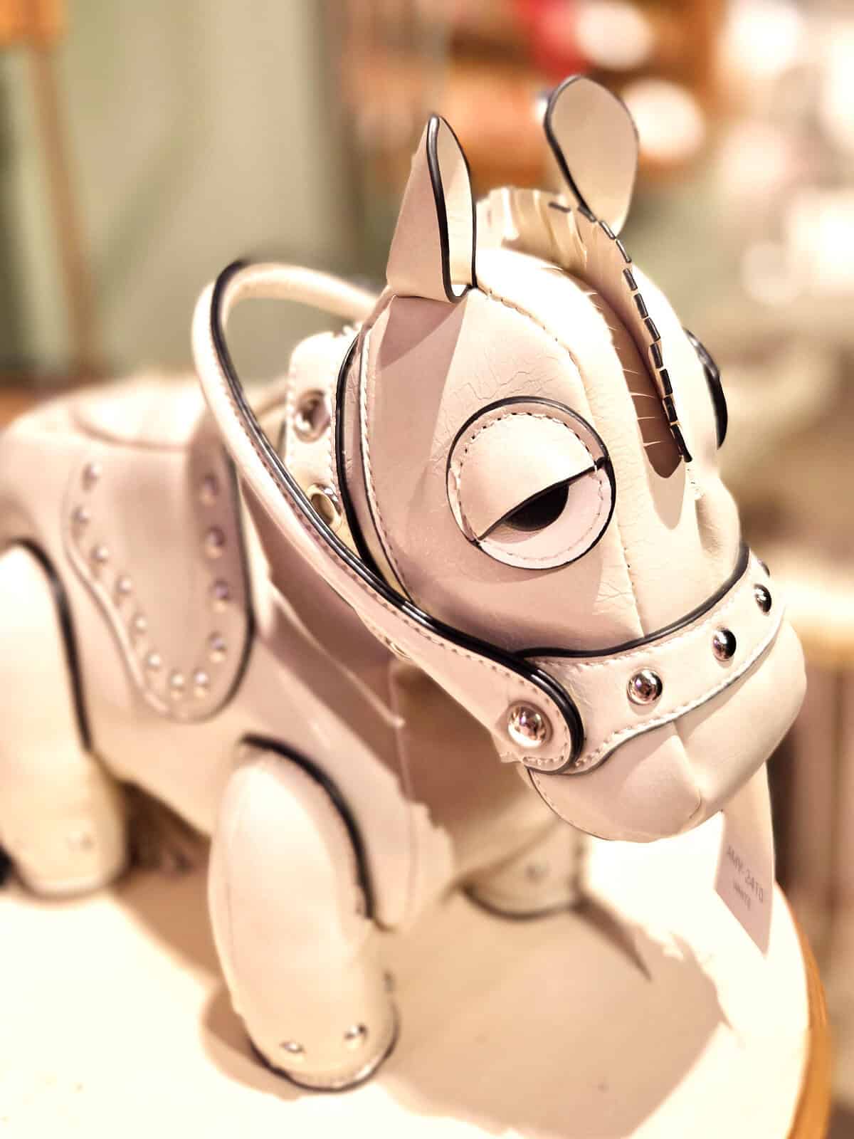 hestetaske hvid - detaljer 2