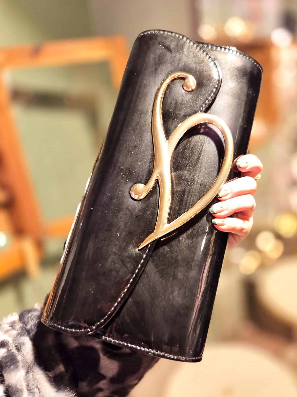 statement taske sort - i hånd