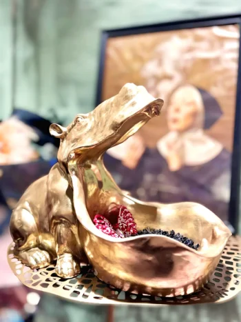 Flodhesteskål guld