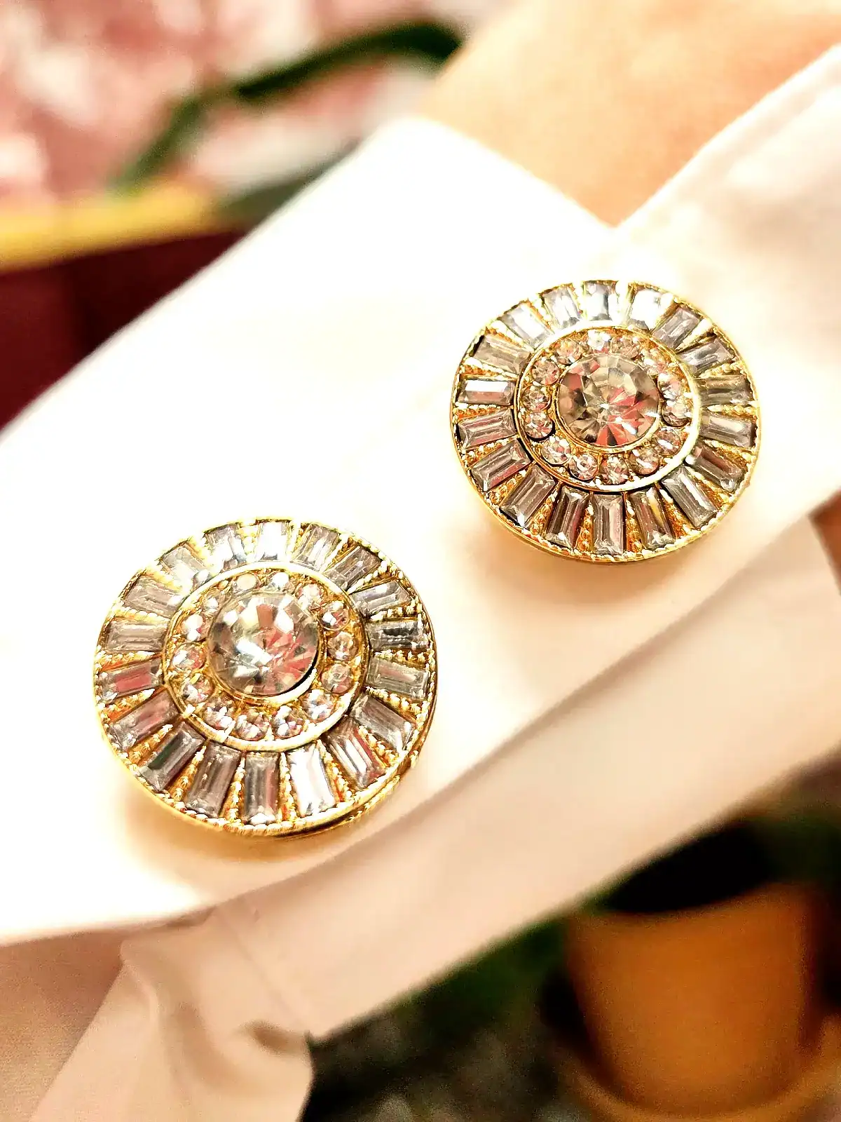 Knappecovers guld cirkel