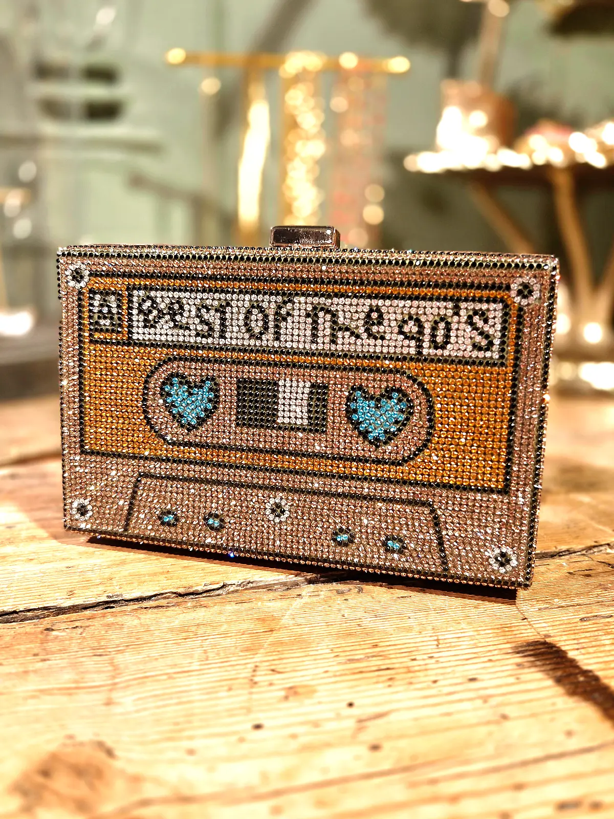 best of the 90s clutch rosegold