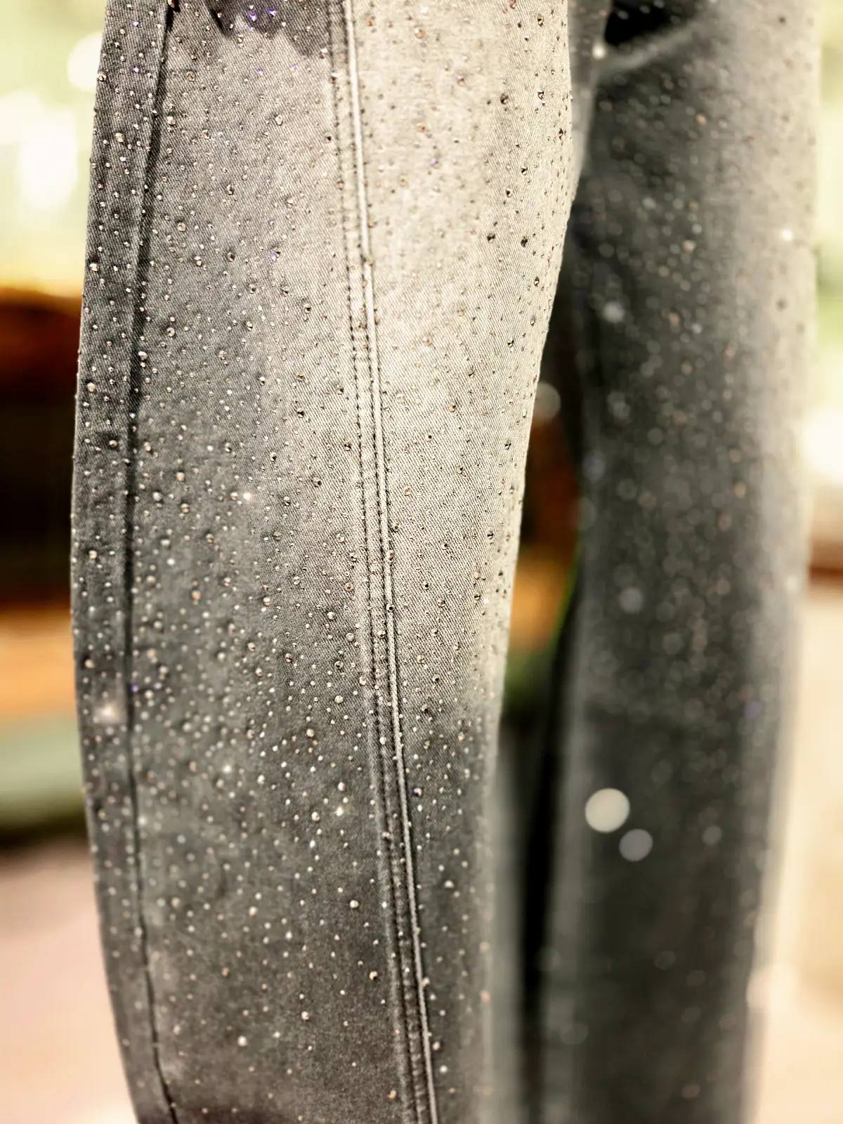 jeans med similisten close up