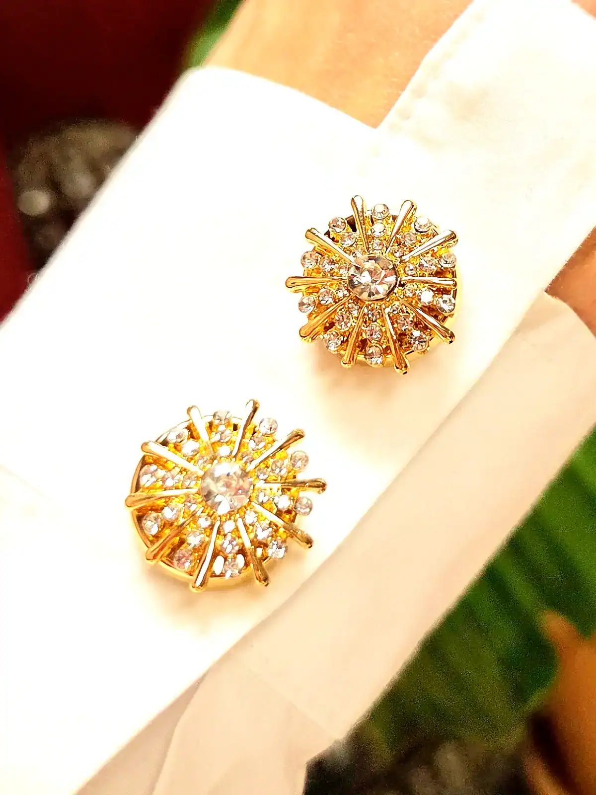 knappecovers guld sol