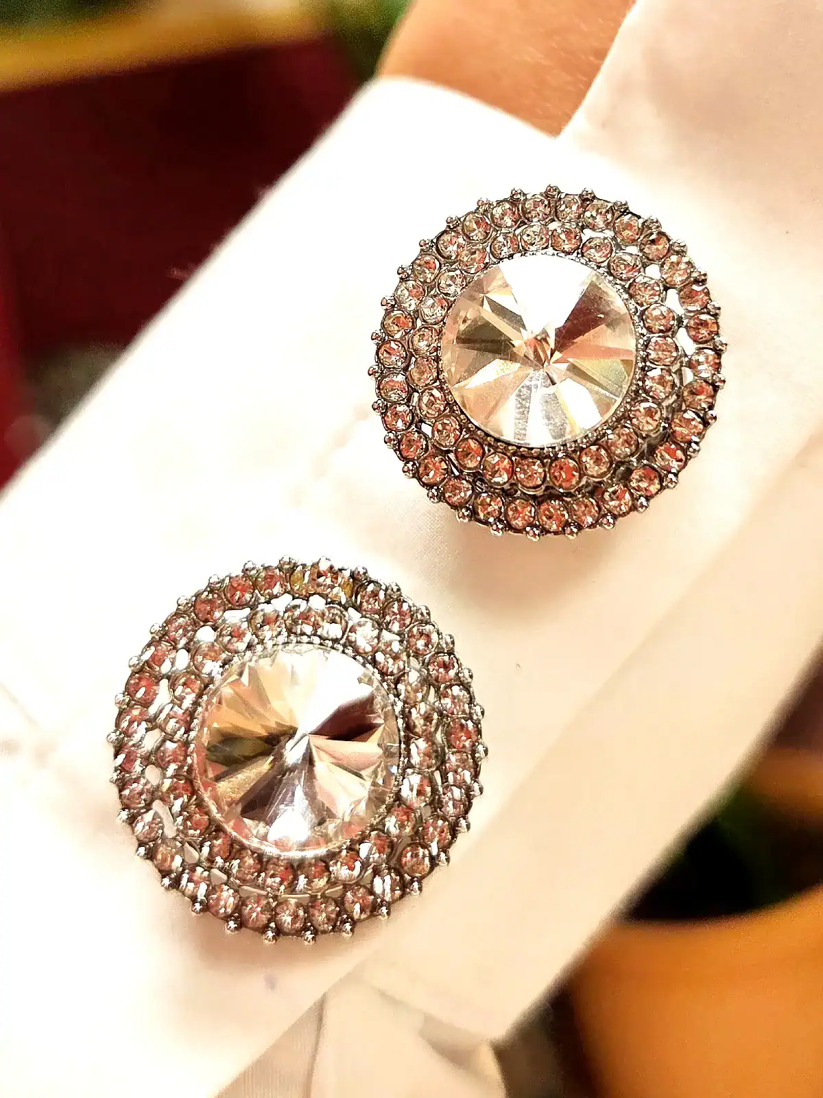 knappecovers sølv stor sten