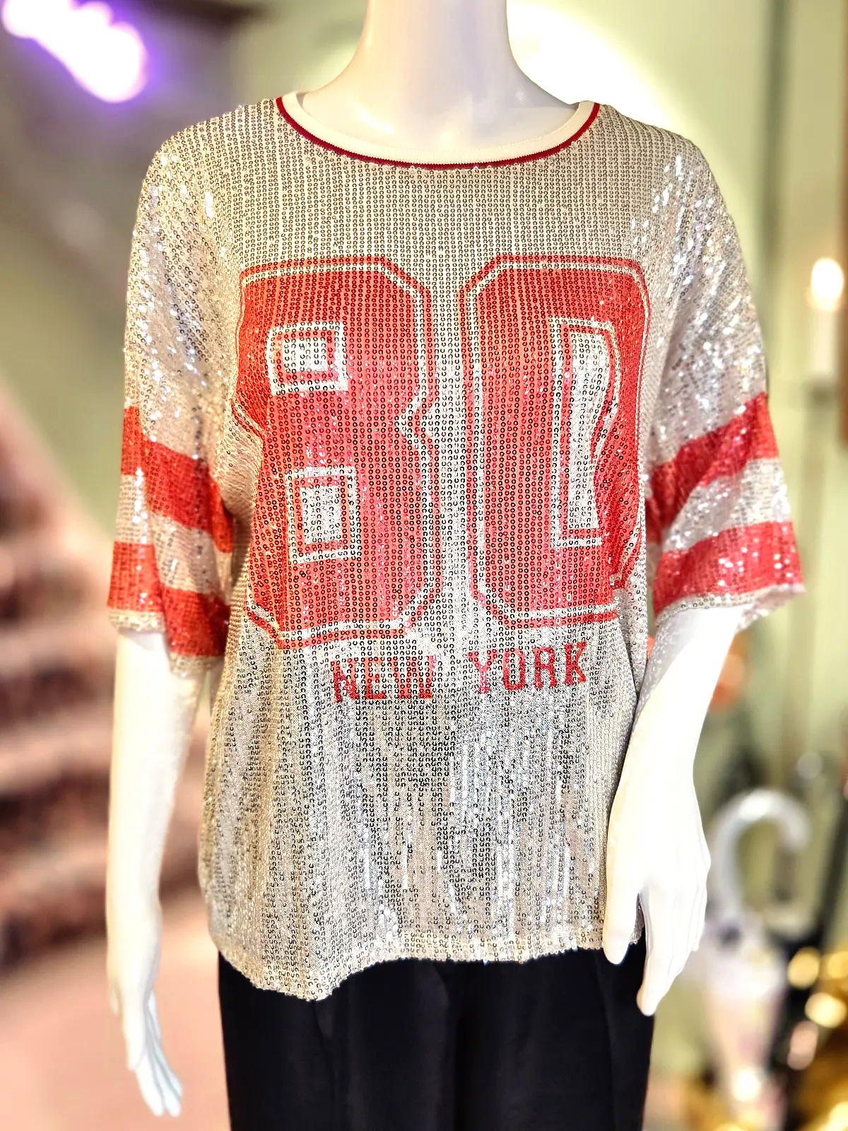 palliet nummer top orange